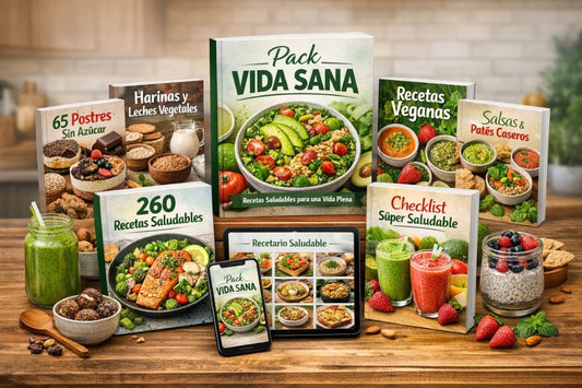 🥗RECETAS SALUDABLES PACK VIDA SANA